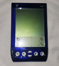 Handspring Visor Deluxe Blue Palm OS PDA Organizer w/ Stylus Tested Work