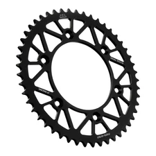 JT Racelite Aluminum Rear Sprocket 49 Tooth Black For HONDA CR CRF XR