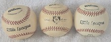 Wilson A1074 Little League Baseballs 9-In 5-Oz Horsehide Cork Center Haiti