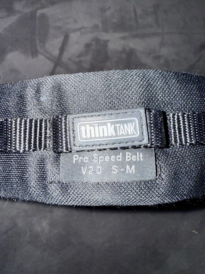 Think Tank Pro Speed Belt V.2.0 Paquete Cintura Pequeña-Mediana Negro Foto 2 de 4