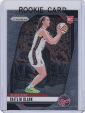 CAITLIN CLARK ROOKIE CARD 2024 PRIZM #22 Indiana Fever Iowa Basketball WNBA RC!