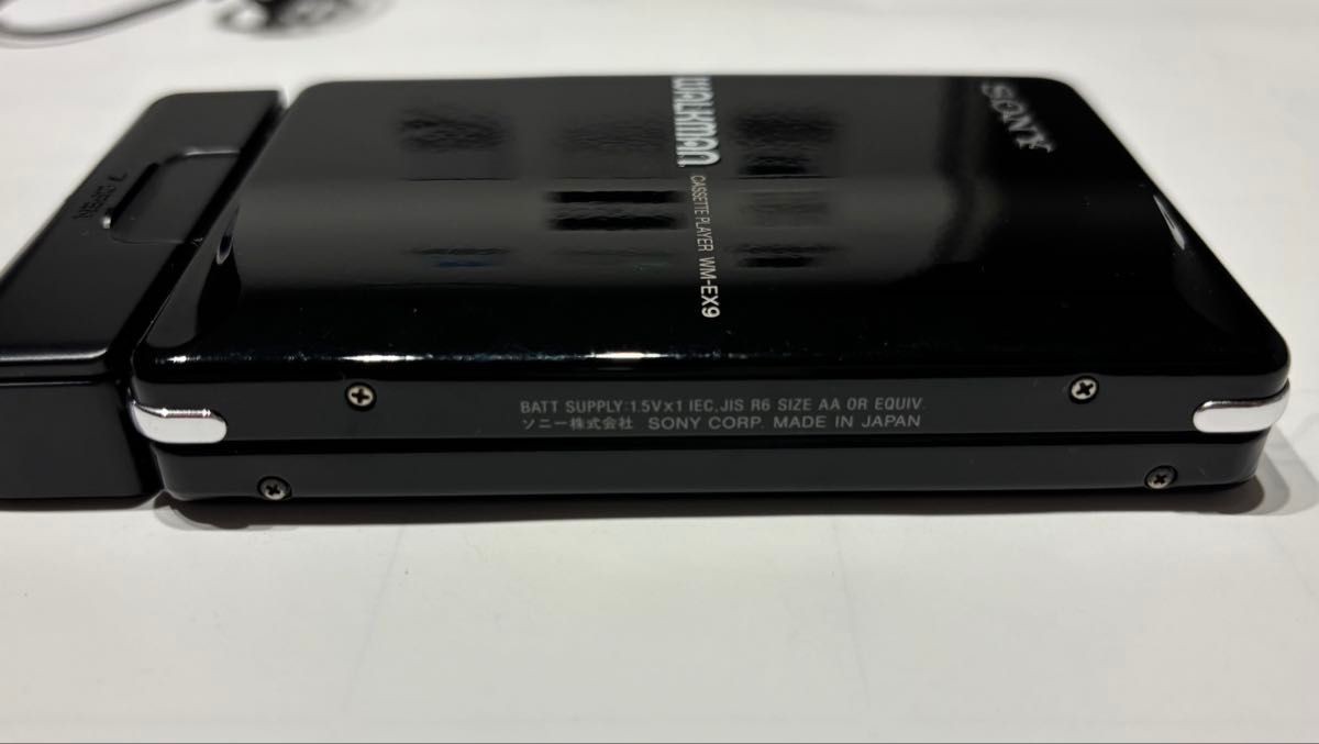 SONY ソニー カセットプレーヤーWM-EX9 WALKMAN Sony WM-EX9 Cassette Walkman Blue Portable Audio Very Good