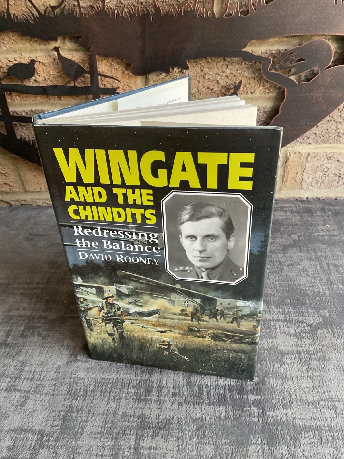 Wingate And The Chindits By David Rooney 1994 1st Edition HB DJ