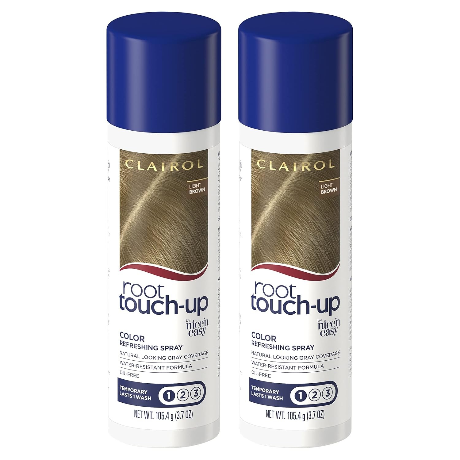 Clairol Root Touch-Up Temporary Spray, Light Brown Hair Color, 1.85 Ounce (Pack