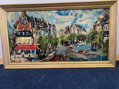 De Jose Luis Florit vintage oil painting
