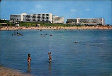 Saturn Hotel Eforie Nord Romania vintage postcard v842