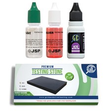 Gold Silver Test Acid Testing Kit 10k 14k .925 .999 Sterling Stone Detector