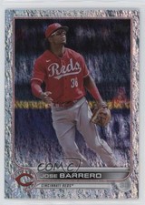 2022 Topps Series 2 Foilboard 329/390 Jose Garcia Jose Barrero #485 h3r