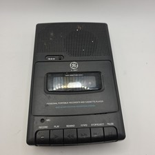 Vintage GE Personal Portable Recorder  Cassette Player model 3-5027A FOR PARTS