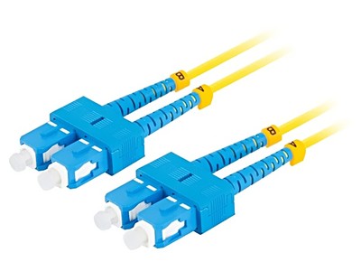 FO-SUSU-SD11-0020-YE LWL-Patchkabel SC/UPC,beiderseitig 2m LSZH gelb LANBERG