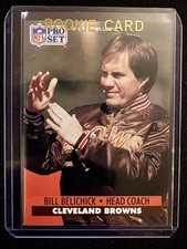 1991 Pro Set - Bill Belichick #126 (RC)