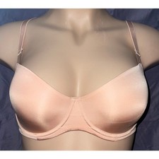 32DD TAN VICTORIA'S SECRET DREAM ANGELS PUSH-UP UNLINED DEMI BRA