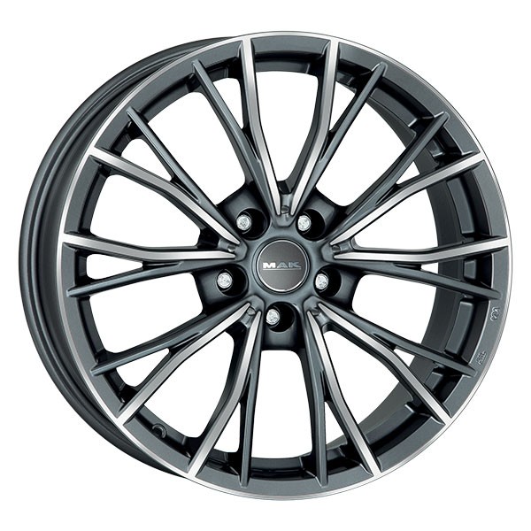 ALLOY WHEEL MAK MARK FOR BMW SERIE 1 3 PORTE M-PERFORMANCE 8.5X19 5X120 GUN MET