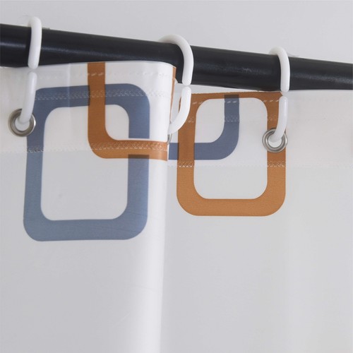 SAIMAZ Shower Curtain Waterproof Anti-Mould with 12 Hooks – Extra Long 180x180cm - Picture 128 of 144