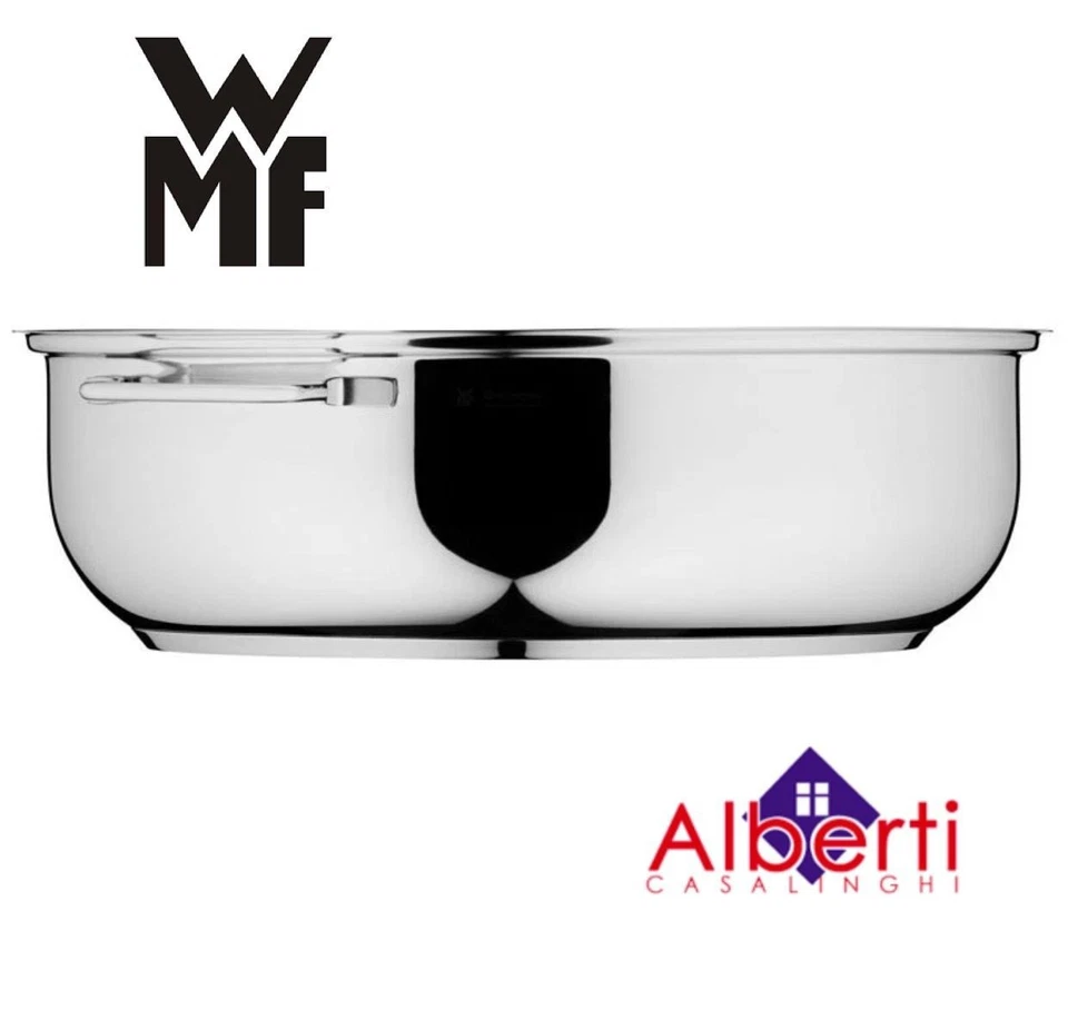 WMF ROSTIERA CON COPERCHIO INOX INDUZIONE CM 41X28 - Immagine 3 di 4