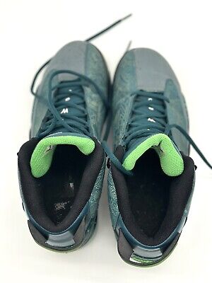 Air Jordan Dub Zero Teal Green Blue Graphite Black Men Size Air Jordan Dub Zero Teal Green Blue Graphite Black Men Size