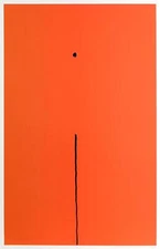 Paula Scher, The Letter I, Screenprint