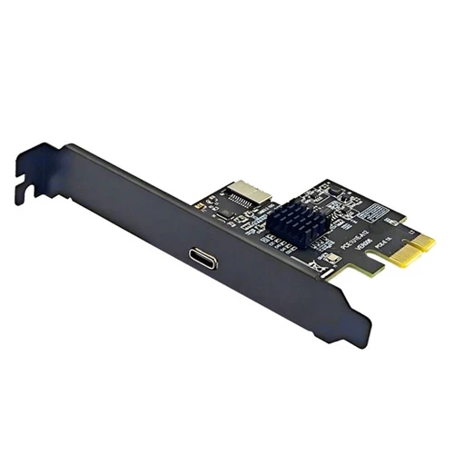 PCIE X1 to USB3.2 Gen2 Type C Expansion Card for Highly Speed Data