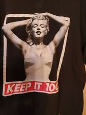 Marilyn Monroe T-shirt keep it 100 sz XXL