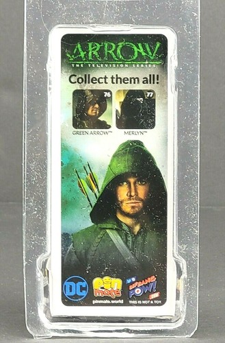 Figura de madera coleccionable Pin Mates DC Comics Flecha Verde #76 2" - Imagen 5 de 8