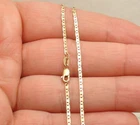 Mariner  Link Chain Ankle Bracelet Anklet Real Solid 10K Yellow Gold