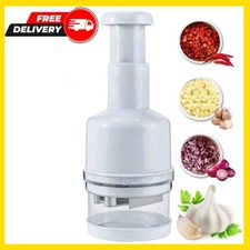 Pressing Vegetable Garlic Onion Food Chopper Cutter Slicer Peeler Dicer Kitchen