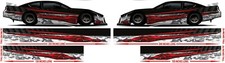 Race Car Side Wrap Laminated Print Modified Super Stock Street-70 Star Camo