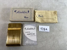Aladdin Lighter Cigarette Case Combination Metayield 41B2