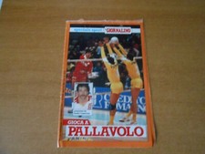 RIVISTA INSERTO GIOCA A PALLAVOLO- INSERTO ALLEGATO AL GIORNALINO n.39/1986