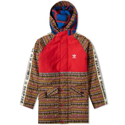 Adidas x Pharrell Williams PW Solar Hu Padded Multi-Color Jacket Size Small  | eBay