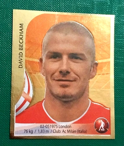 2010 Navarrete South Africa World Cup FIFA #131 DAVID BECKHAM England Soccer