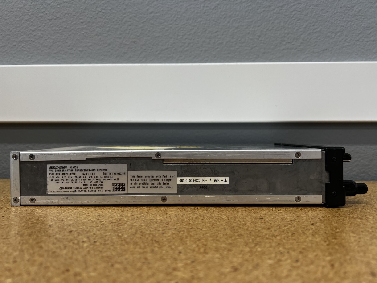 Bendix-King VHF Com/GPS