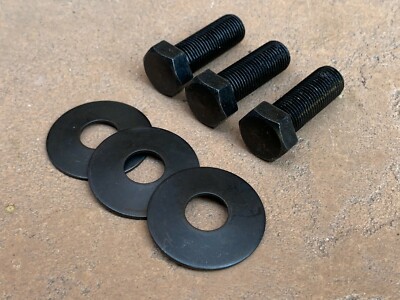 (3) 502310 Left Hand Fine Thread Blade Bolts fits King Kutter 502303 spindles