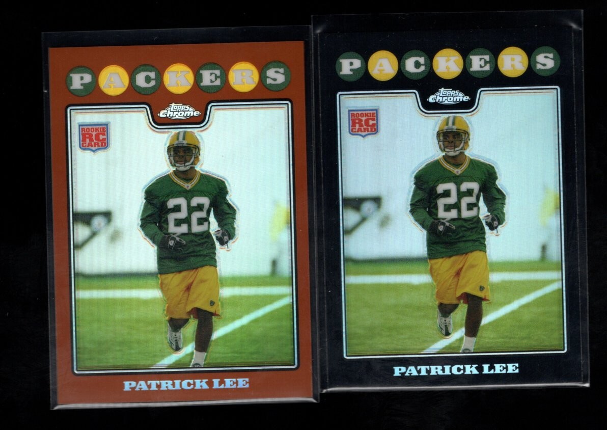 2008 TOPPS CHROME PATRICK LEE #TC266 ROOKIE REFRACTOR BASE & COPPER 147/425