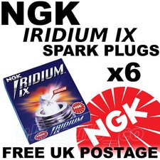 6x NGK IRIDIUM IX Upgrade Zündkerzen HONDA NSX 3.0 Alle Modelle 91--> Nr.3764