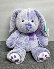 Walmart Bunny Purple Easter 11" Plush Stuffed Animal Way To Celebrate