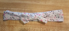 Unbranded Baby Girl Size 0-6 Months Cotton Blend White Flowers Owls Headband