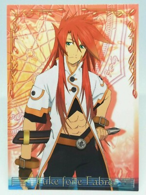 ゆ*☆様 Tales of the Abyss Luke fone Fabre Luke von Fabre No.01 Tales of THE ABYSS card Namco EPOCH Japan