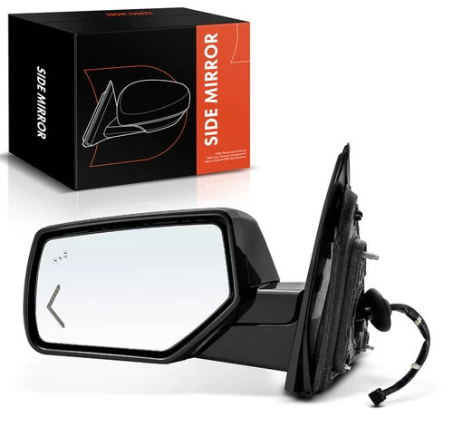 Driver Power Mirror w/ Signal Blind Spot Memory for Chevy Tahoe GMC Yukon 15-20