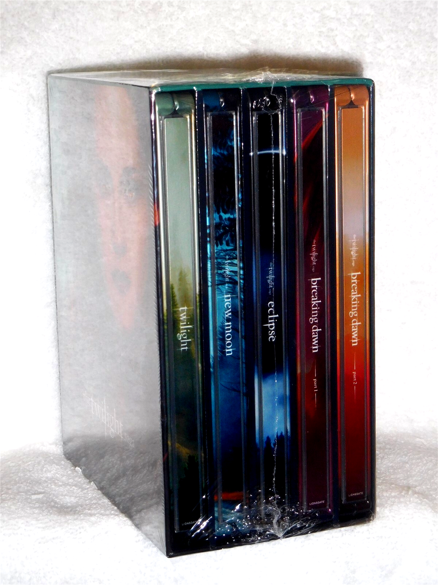 Twilight Complete Movie Series STEELBOOK (4K/Blu-ray, 2023 15-Disc