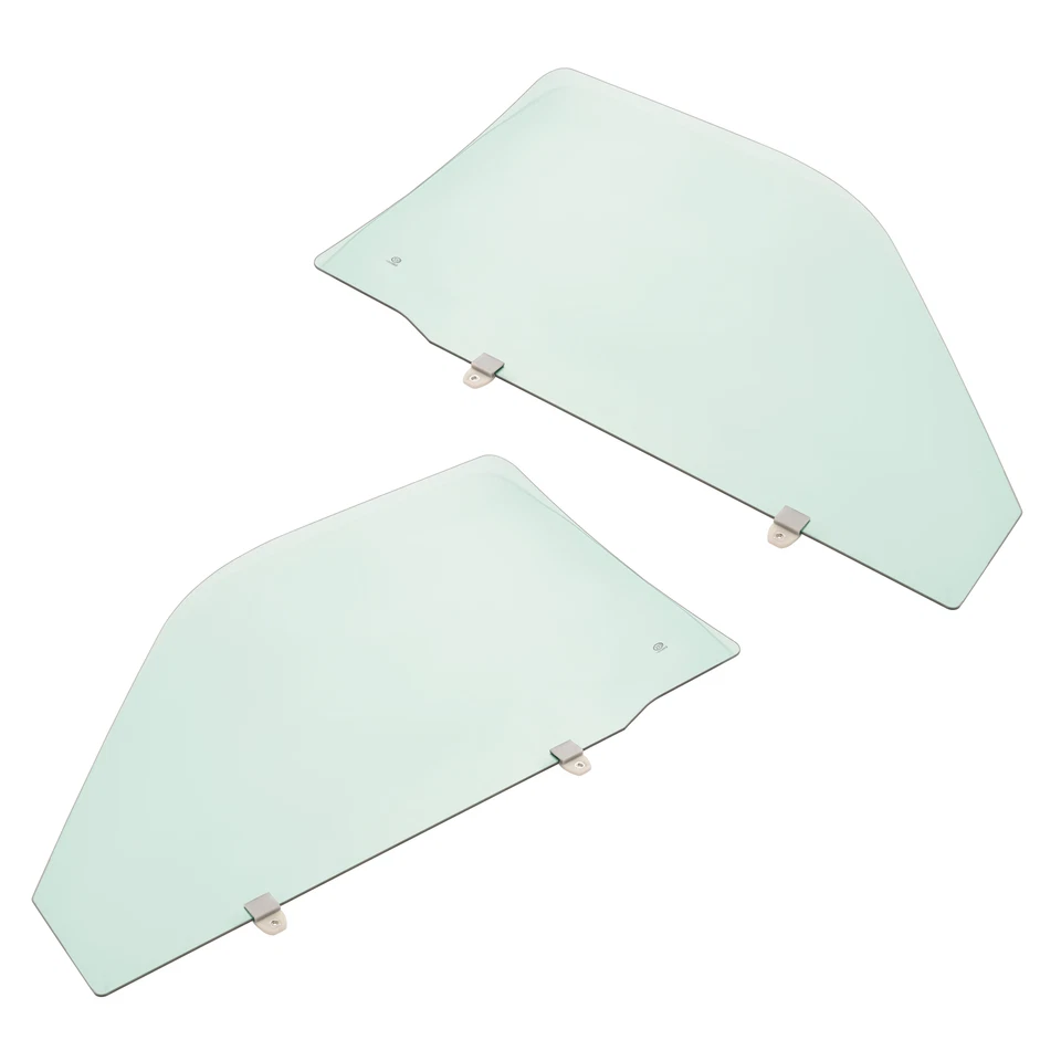 Left & Right Side Front Door Window Glass For Toyota Pickup 1989-1995 W/O VENT - Image 4 of 4