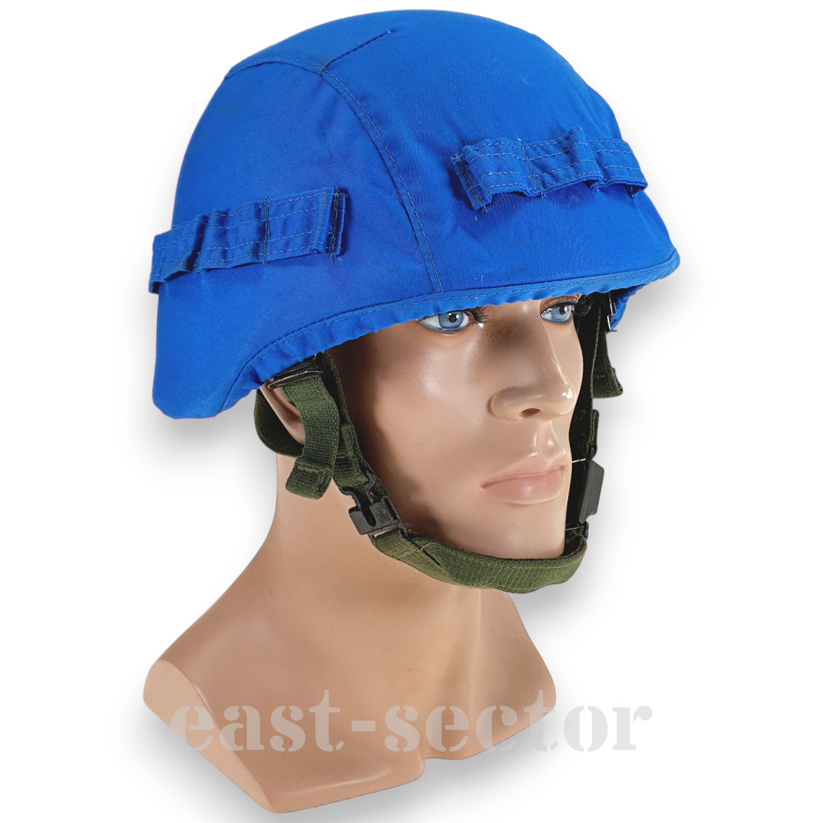 Blue Cover Cevlar Helmet1 United Nations UN Polish Army POLAND