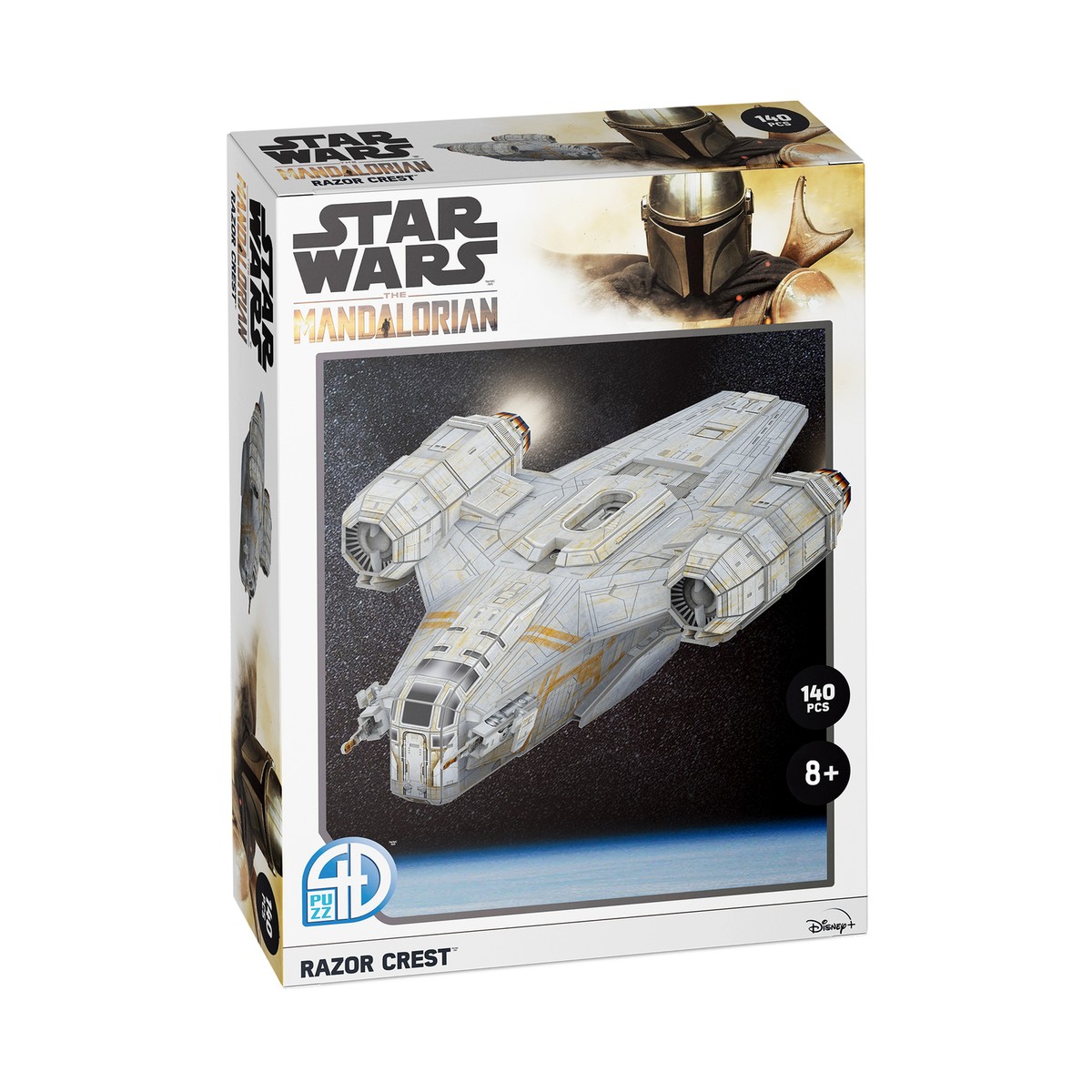4D Cityscape Star Wars - The Mandalorian Razor Crest Paper Model