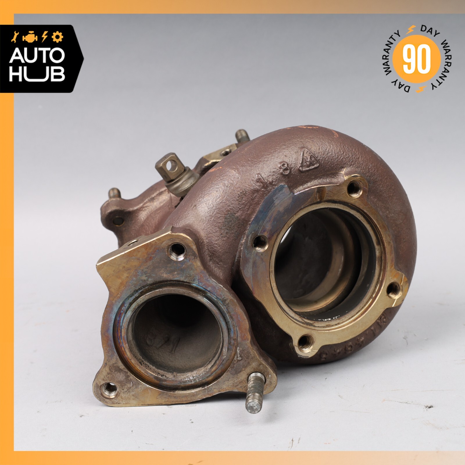 09-18 Bentley Continental GTC Turbocharger Exhaust Housing Right Side OEM 59k
