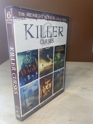 Midnight Horror Collection: Killer Curses [DVD] 6 Movie Pack.