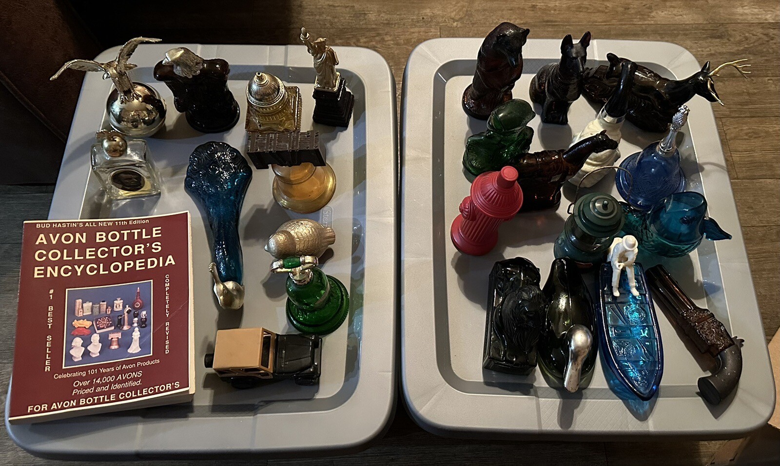 Huge 25pc Lot of RARE Vintage AVON Collectible Perfume Bottles