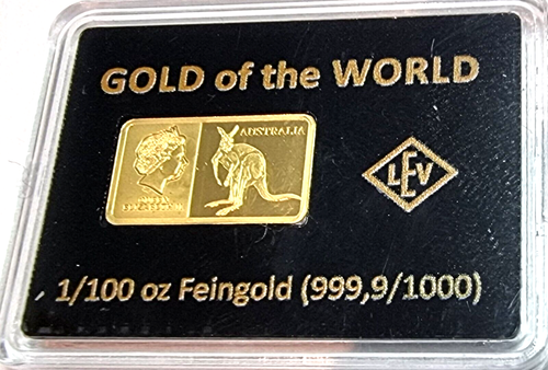 1 100 oz gold