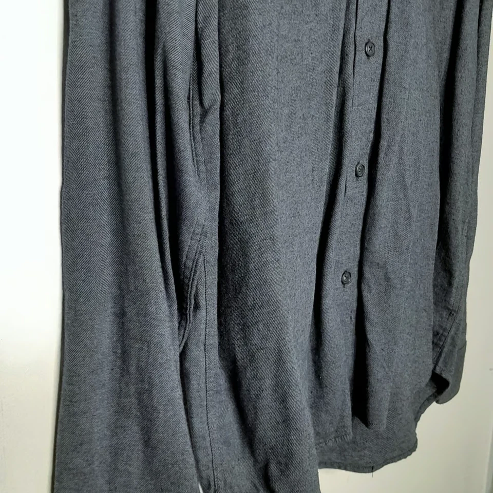 Urban Pipeline 大号纽扣连帽衫迷彩蓝色弹力男式 — 第 3/4 张图片