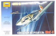 Zvezda Mig-3 Soviet Fighter 1/72 Russian WWII 7204 Aircraft Model Kit Star