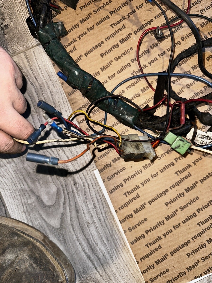 1987-1990 Kawasaki Zx 7 750 Main Wiring Harness 26001-1819